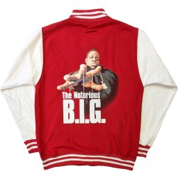 bunda pánská Notorious B.I.G. - Reachstrings BP - Red & White- ROCK OFF - BIGVARS02MRW