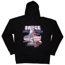 pánská mikina Bruce Springsteen - Born In The USA '85 - Black - SPRINGHD10MB