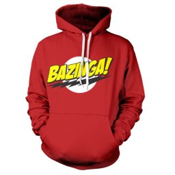 pánská mikina Big Bang Theory - Bazinga Super Logo - HYBRIS - WB-3-TBBT016-H26-6