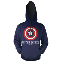 pánská mikina Captain America - Logo - Navy - HYBRIS - DSN-3-CPTA005-H49-17
