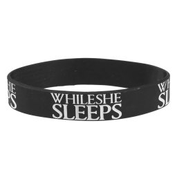 náramek While She Sleeps - Logo - WSSGUM