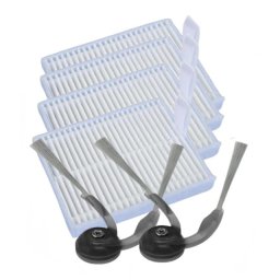 Kartáčky a HEPA filtry pro ROBOROCK Q7 BF, M5, L5, TF a Plus, sada 4+2ks