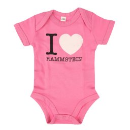 body dětské RAMMSTEIN - I Love Rammstein - Pink - ST10666-102-BBLp