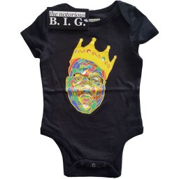 body dětské Notorious B.I.G. - Crown - Black - ROCK OFF - BIGBG04TB