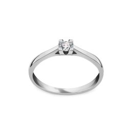 Zásnubní diamantový prsten 0,100 ct LRBR045