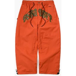 BS RABBIT LOGO SUPER WIDE VENTILATION PANTS ARC LOGO BRICK RED XL