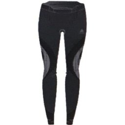Odlo PERFORMANCE WARM SUW BOTTOM PANT BLACK CONCRETE GREY S