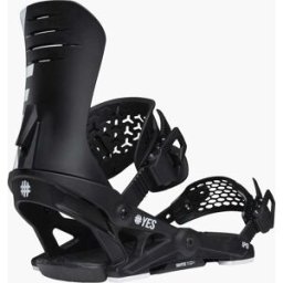 YES SNOWBOARD IPO PITCH BLACK L