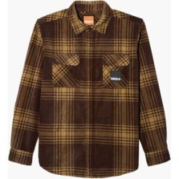 THIRTYTWO REST STOP SHIRT TOBACCO L