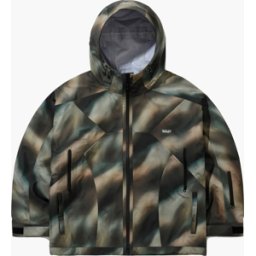 BS RABBIT DSXBS 3L SEAM SEALING HOODED SHELL JKT OLIVE SMOKE XL