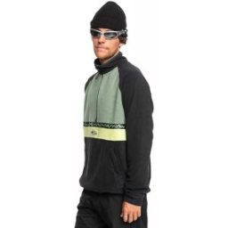 Quiksilver CHAMPAGNE POWDER FLEECE TRUE BLACK S