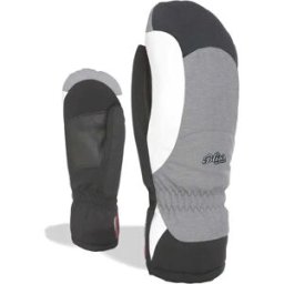 LEVEL FLAME MITT BLACK GREY XS