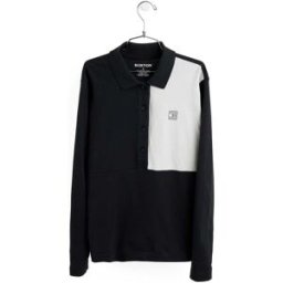 Burton LOWBALL LONG SLEEVE WMN TRUE BLACK LUNAR GRAY S