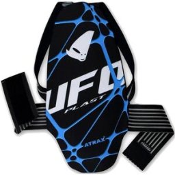 UFO ATRAX BACK PROTECTOR SHORT BLACK One Size