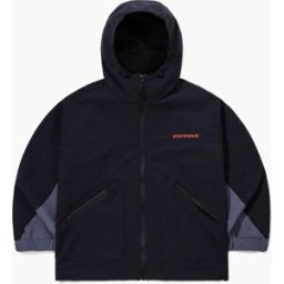 BS RABBIT NATURELINE WIDE HOODED JACKET NAVY L