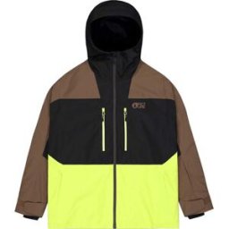 PICTURE OBJECT JKT COCOA BROWN BLACK XS