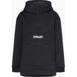 Oakley W TNP NOSE GRAB SOFTSHELL HOODIE BLACKOUT WHITE S