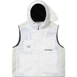 BS RABBIT ACTIVE TRAIL HOODED VEST IVORY L