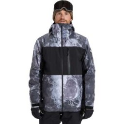 Quiksilver SYCAMORE PRINTED 20K JK THERMOSTAMP GRAYSCALE L