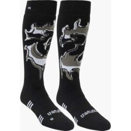 THIRTYTWO TM MERINO SOCK BLACK SILVER L-XL