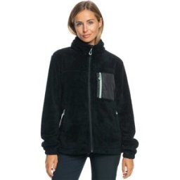 Roxy ALABAMA FULL ZIP TRUE BLACK L