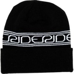 RIDE ZERO LOGO BEANIE BLACK One Size