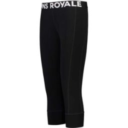Base MONS ROYALE CASCADE MERINO FLEX 200 3/4 LEGGING BLACK XS