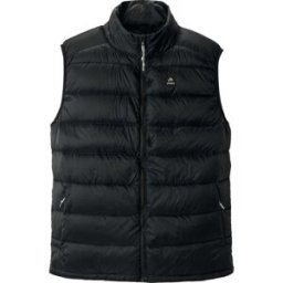 JONES REUP RECYCLED DOWN VEST STEALTH BLACK M