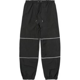 FYVE FLEECE LINED SOFTSHELL KNEE SUPER BAGGY + 4 INCH BLACK S