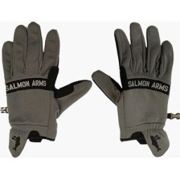 SALMON ARMS SPRING GLOVE GREY REFLECTIVE L