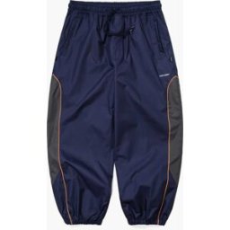 BS RABBIT LIGHT WEIGHT REFLECTIVE LINE SUPER WIDE JOGGER PANTS NAVY S