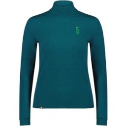 Base MONS ROYALE CASCADE MERINO FLEX 200 MOCK NECK LS EVERGREEN M