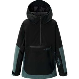 JONES WMN MTN SURF RECYCLED ANORAK SMOKE GRAY STEALTH BLACK S