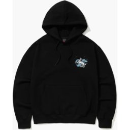 BS RABBIT SMOKING RABBIT HOODIE BLACK XL