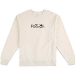 RIDE ZERO LOGO CREW SWEATSHIRT BONE XXL