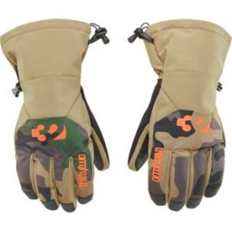 THIRTYTWO LASHED GLOVE KHAKI L-X