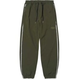 FYVE FLEECE LINED SOFTSHELL BAGGY + 2 INCH OLIVE GREEN XXL