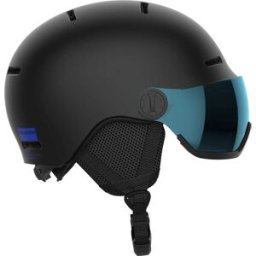 Salomon ORKA VISOR BOYS BLACK BLUE K-L