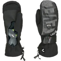 LEVEL FLY MITT BLACK GREY XL