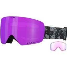 GIRO CONTOUR RS BLACK GREY BOTANICAL LX VIVID PINK One Size