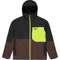 PICTURE NITRIC JKT CHICORY COFFEE ACID LIME BLACK XL