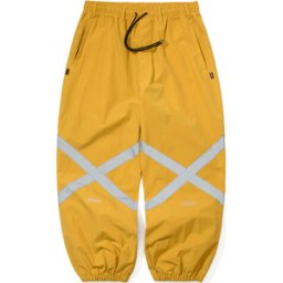 BS RABBIT ORIGINAL POTX REFLECTIVE WIDE JOGGER PANTS MUSTARD L