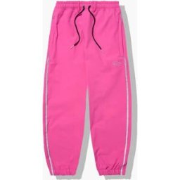 FYVE FLEECE LINED SOFTSHELL BAGGY + 2 INCH PINK S