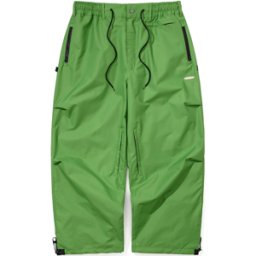 BS RABBIT KNEE FOLD SUPER WIDE VENTILATION PANTS GREEN XL
