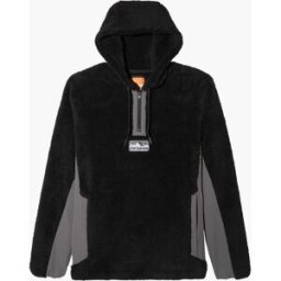 THIRTYTWO ARCTIC PILE ANORAK BLACK CHARCOAL L