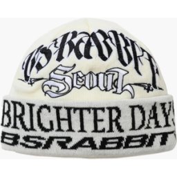BS RABBIT BRIGHTER DAYS BEANIE WHITE One Size