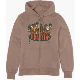 THIRTYTWO CONDOR ZIP HOODIE BROWN L