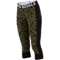 Base MONS ROYALE CASCADE MERINO FLEX 200 3/4 LEGGING AOP AORAKI LILY L