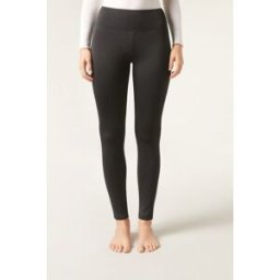 Calzedonia Termo plush legíny Žena Černá Velikost M