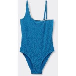 Calzedonia Jednodílné Dívčí Plavky Sea Corals Dívka Modrá Velikost 10